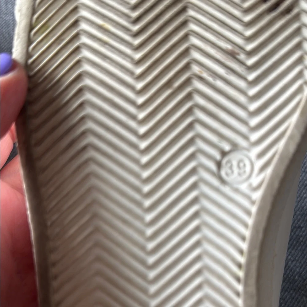 Mint Velvet Women's White Leather Sneakers - Picture 12 of 14